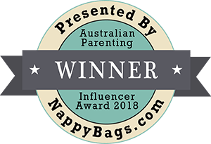 NappyBags.com Top 50 Australian Parenting Influencer Award Winner
